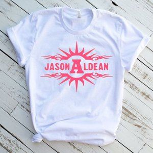 Jason Aldean Tee Graphic Short Sleeve T-Shirt